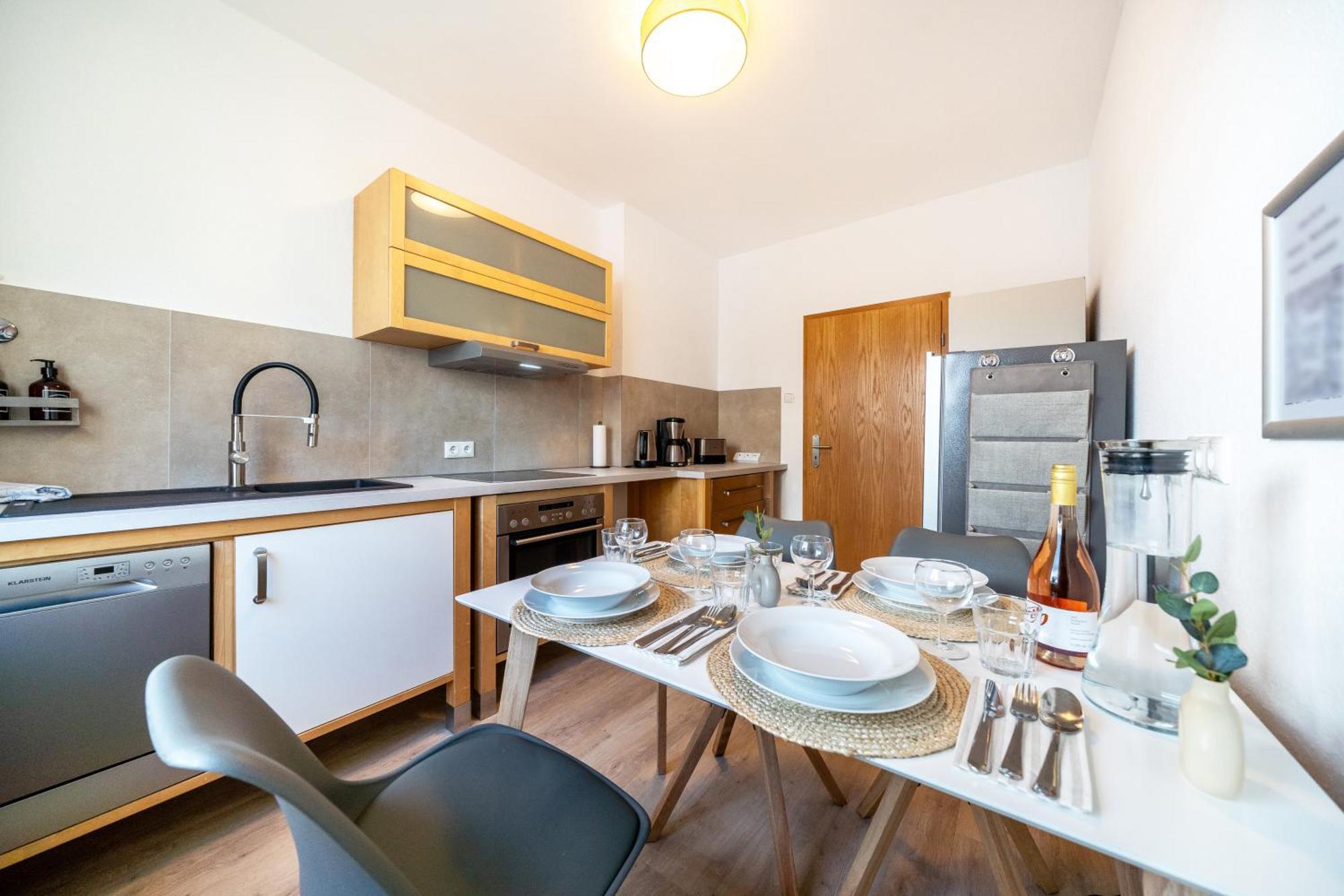 Cityapartment Wagner Mit Netlix Bielefeld Exterior foto
